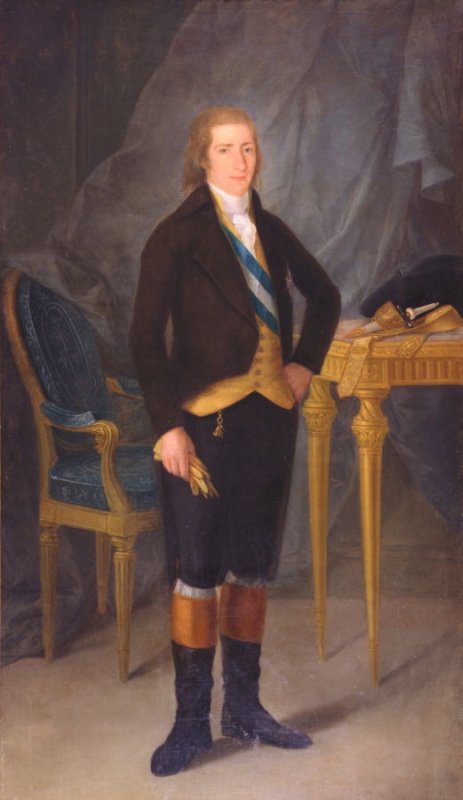 Conde de Castro-Terreño, 1800, Agustín Esteve y Marqués