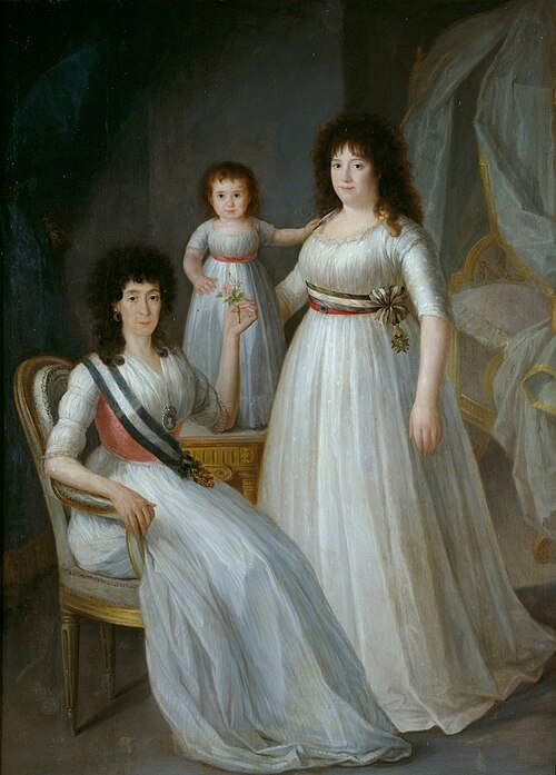 Portret księżnej Osuny jako Damy Orderu Królowej Marii Ludwiki, 1796, Agustín Esteve y Marqués