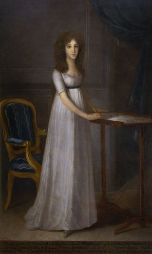 Portrait of Josefa Manuela Téllez-Girón, Marquis de Marguini, , Agustín Esteve y Marqués
