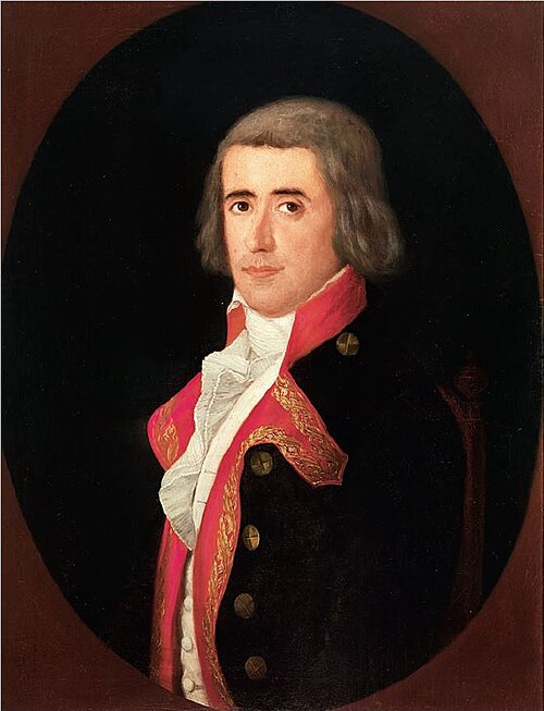 Retrato de Valentín Bellvís de Moncada y Pizarro, 1795, Agustín Esteve y Marqués
