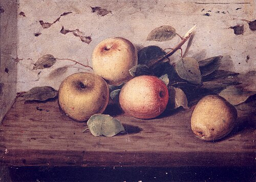 Bodegón de manzanas, , José Jiménez Aranda