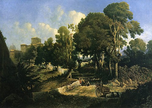 Effect near Noon Along the Appian Way, 1858, George Loring Brown