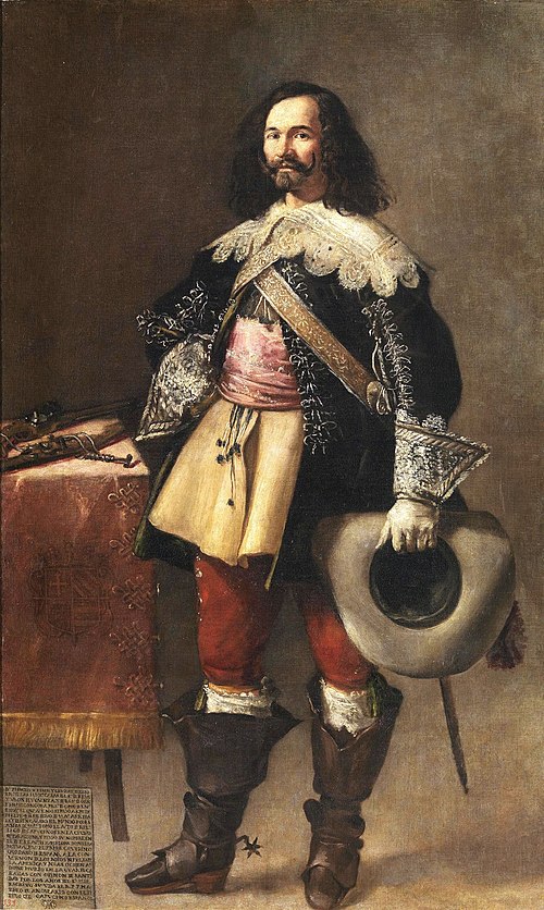 Don Tiburcio de Redín, 1635, Juan Andrés Ricci de Guevara
