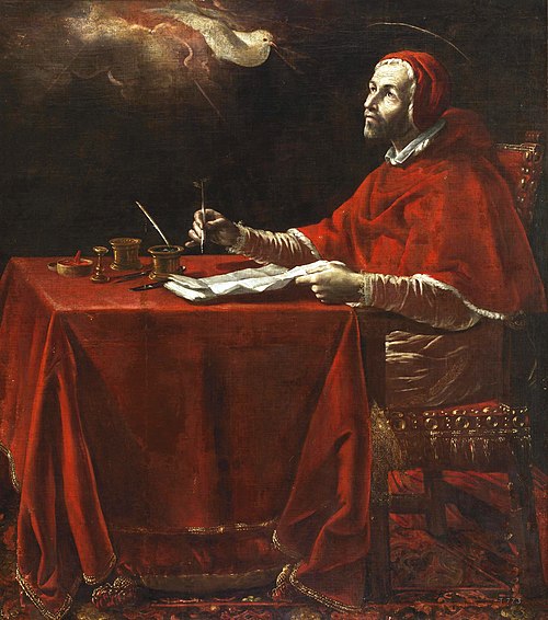 San Gregorio Magno, 1645, Juan Andrés Ricci de Guevara
