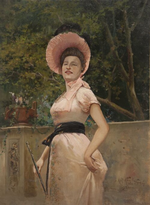 Portrait of a Lady, 1912, José Echenagusia Errazquin
