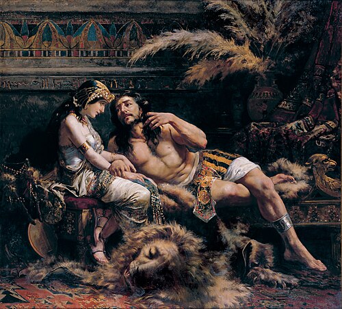Samson and Delilah, 1887, José Echenagusia Errazquin