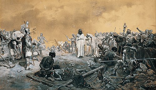 The Arrival at Calvary, 1884, José Echenagusia Errazquin