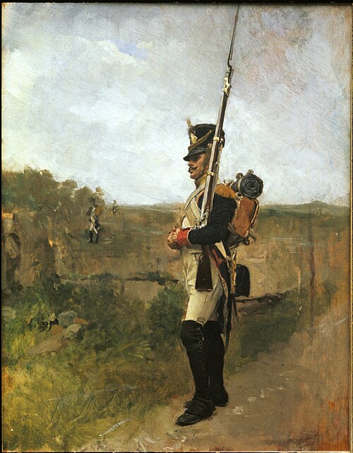 The Sentry (La Vedette), 1890, Ernest Meissonier