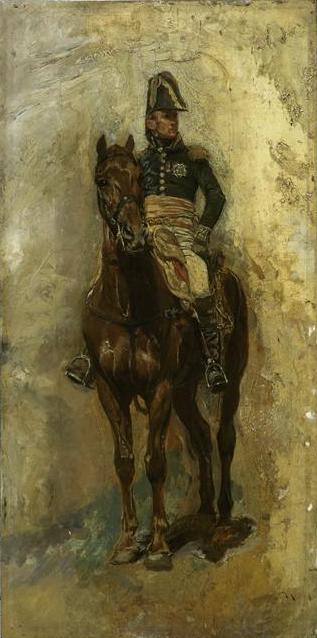 Le maréchal Lannes à cheval, 1875, Ernest Meissonier