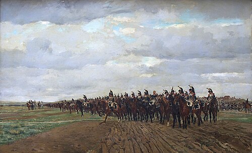 1805, Les Cuirassiers avant la charge, 1875, Ernest Meissonier
