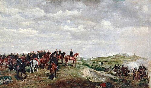 L'Empereur à la bataille de Solférino, 1863, Ernest Meissonier