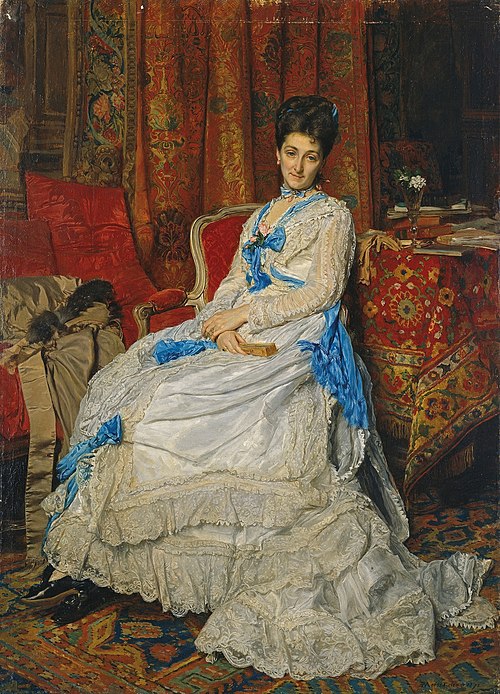 Josefa Manzanedo e Intentas de Mitjans, Second Marchioness of Manzanedo, 1872, Ernest Meissonier
