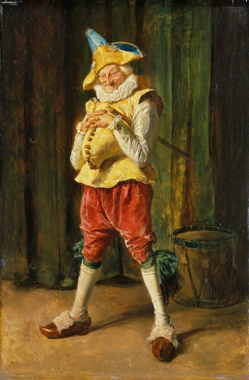 Polichinelle, 1860, Ernest Meissonier