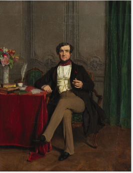 A Man in Contemporary Dress, , Ernest Meissonier