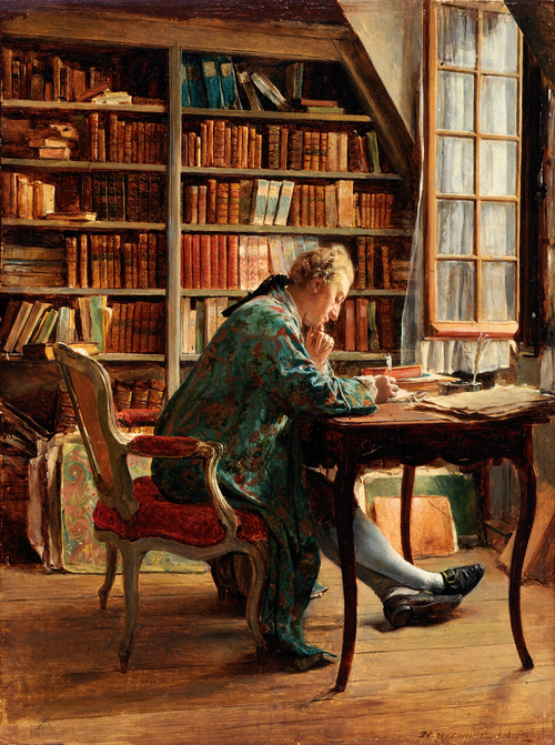 The Bibliophile, 1862, Ernest Meissonier