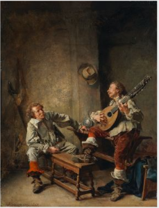 A Song, 1865, Ernest Meissonier