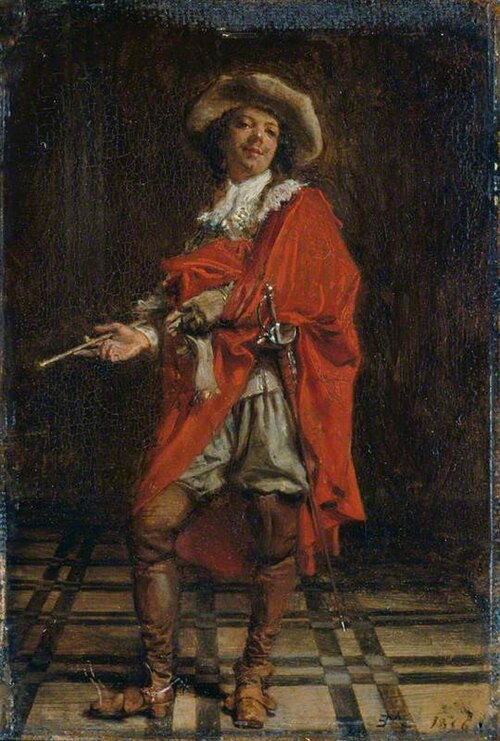 A Cavalier: Time of Louis XIV, 1856, Ernest Meissonier