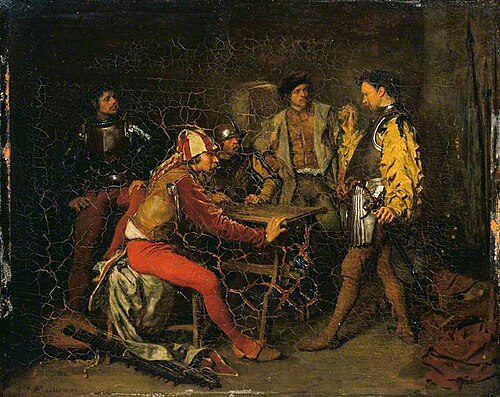 The Guard Room, 1847, Ernest Meissonier