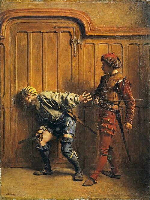 The Hired Assassins, 1852, Ernest Meissonier