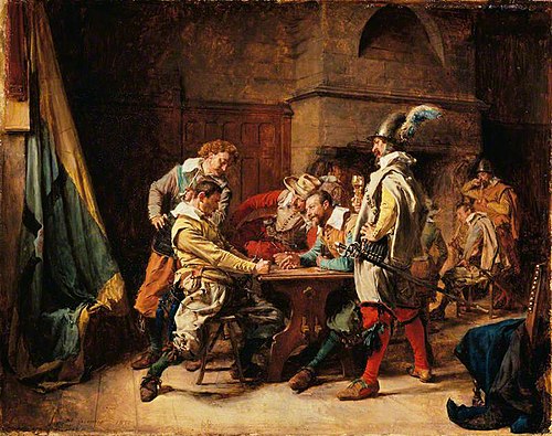 The Lost Game, 1858, Ernest Meissonier