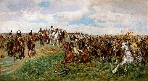 Les Cuirassiers de la garde à Friedland, 1875, Ernest Meissonier