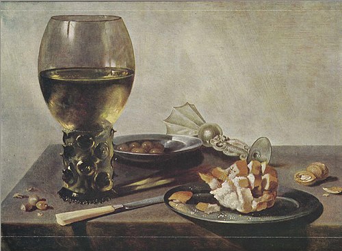 Nature morte, 1644, Pieter Claesz