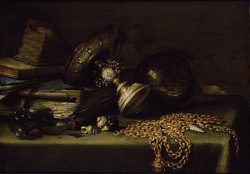 Still Life with a gold Chain, 1636, Pieter Claesz