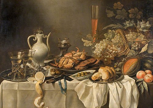 Still Life, 1652, Pieter Claesz