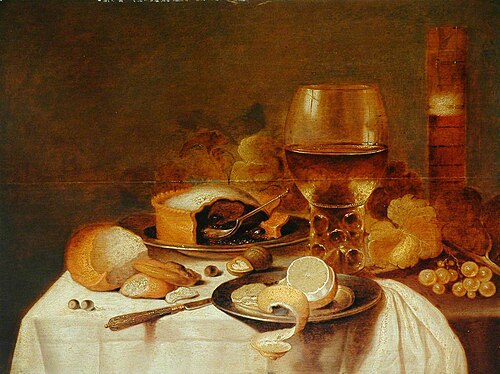 Breakfast Still Life, 1820, Pieter Claesz