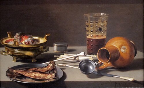 Nature morte, 1627, Pieter Claesz