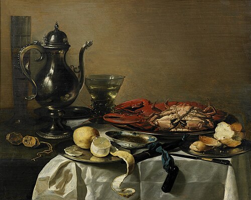 Still Life, 1643, Pieter Claesz