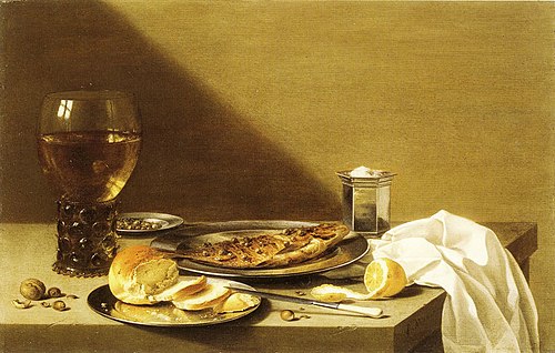 Banketje, 1628, Pieter Claesz