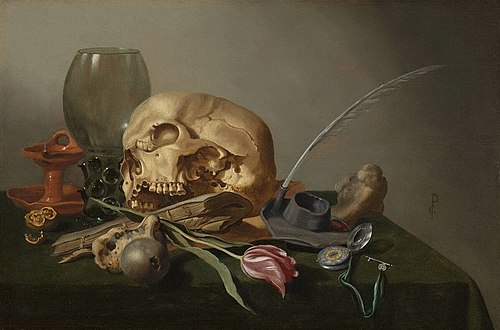Vanitas, circa 1630, 1636, Pieter Claesz
