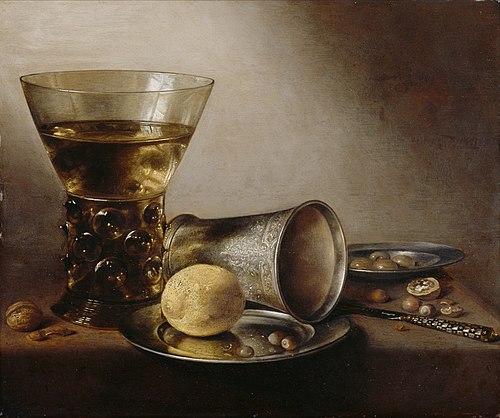 Still Life with Roemer, 1644, Pieter Claesz