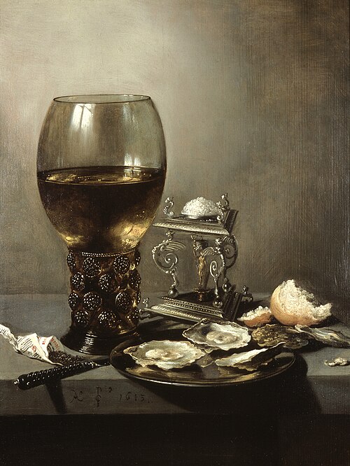 Nature morte, 1643, Pieter Claesz