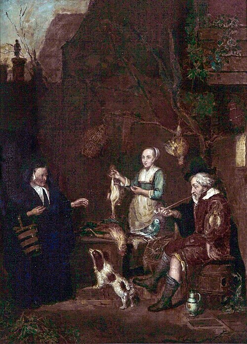 The Poultry Merchant, , Gabriel Metsu