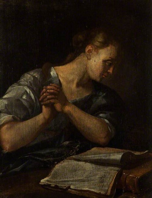 A Woman Meditating, , Gabriel Metsu