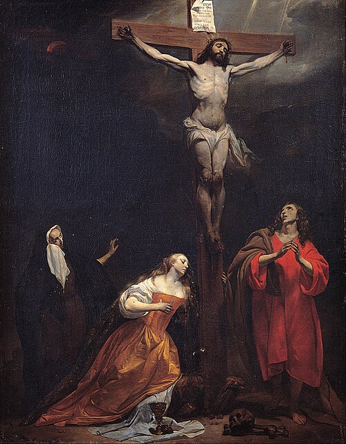 Christ on the Cross, 1664, Gabriel Metsu