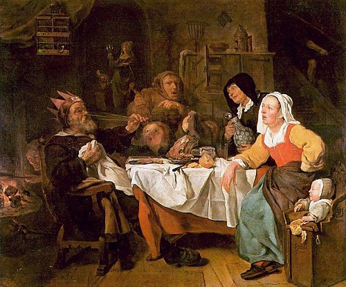 Twelfth Night, 1654, Gabriel Metsu