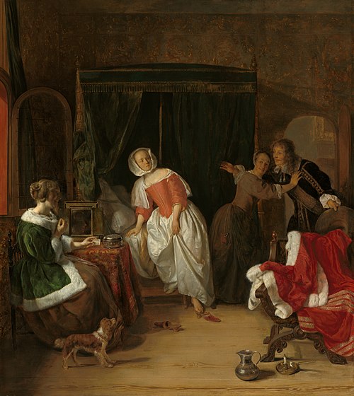 The Intruder, 1660, Gabriel Metsu