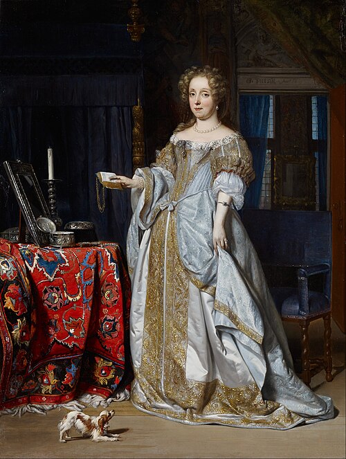 Portrait of Lucia Wijbrants (1638-1719), 1667, Gabriel Metsu