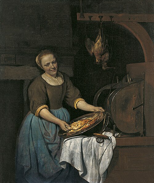 The Cook, 1662, Gabriel Metsu