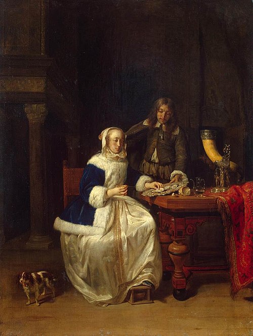 Breakfast, 1660, Gabriel Metsu