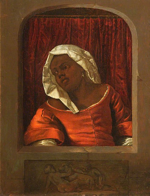 Woman in a Red Dress, 1667, Gabriel Metsu