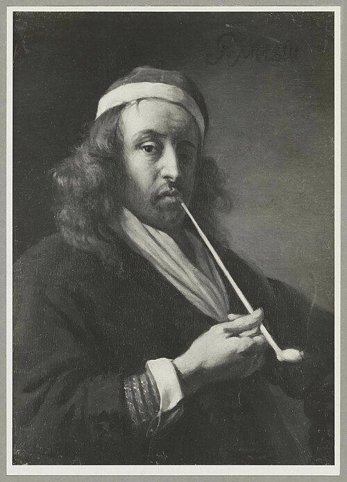 Portrait of the Artist, 1660, Gabriel Metsu