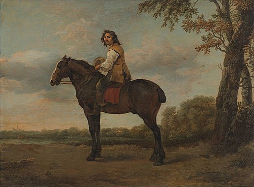 Rider on a Brown Horse, 1650, Paulus Potter