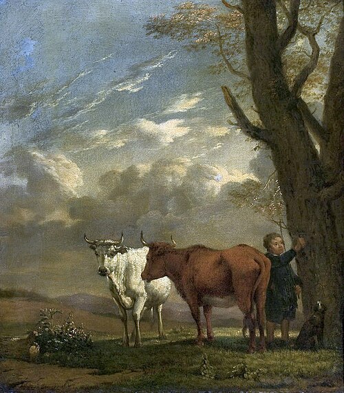 Le berger avec des vaches., 1647, Paulus Potter