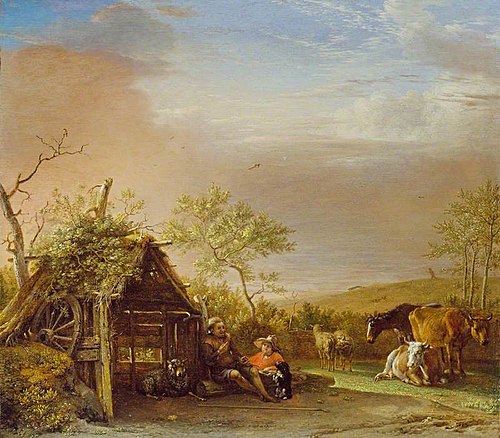 Herdsmen with Their Cattle, 1648, Paulus Potter
