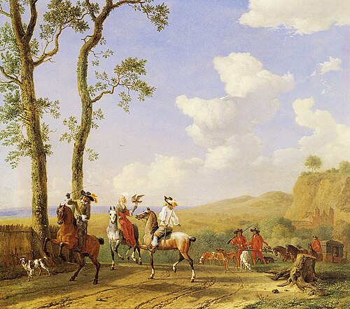 The Hunting Party, 1653, Paulus Potter