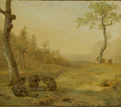 Catching Monkeys, 1650, Paulus Potter